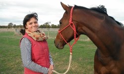 Horse survey_01a.jpg CSU student Ms Claudia Macleay
