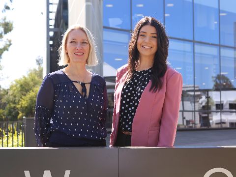 Ms Maryna Bilousova and Ms Allana Condron