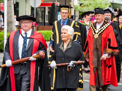 Town and Gown Procession in Wagga Wagga